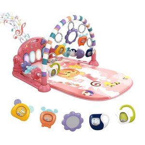 Baby Play Mat Baby Gym,Funny Play Piano Tummy Time Baby Activity Gym Mat